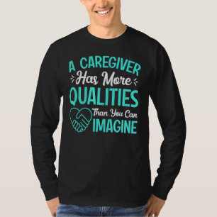 T-shirt Caregider A Plus De Qualités Amusants Soins Nursin
