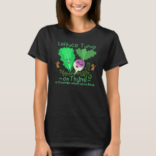 T-shirt Caricature amusante à la confiture de lait Turnip