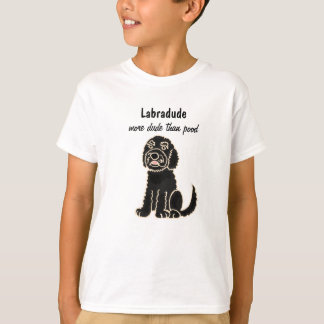 T-shirt caricature BA-Labradoodle