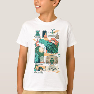 T-shirt Caricature Bêtes fantastiques Scènes