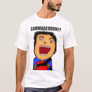 T-shirt Caricature Carmageddon