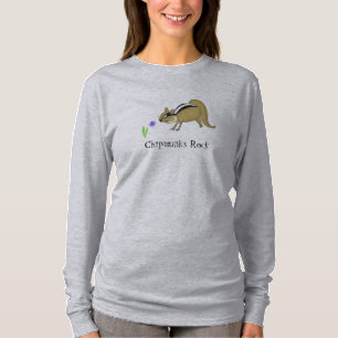 T-shirt Caricature Chipmunk avec comment dire