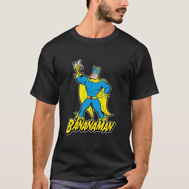 T-shirt Caricature classique de Bananaman (Devant)