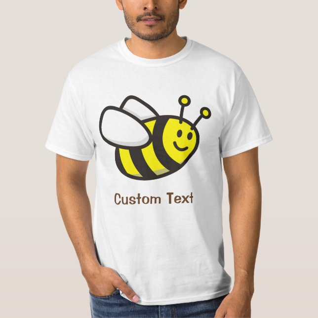 T-shirt Caricature d'abeille (Devant)