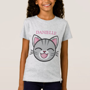 T-Shirt Caricature de chat Calico