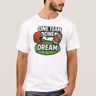 T-shirt Caricature de football d'une équipe
