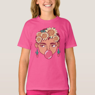 T-shirt Caricature de Frida Kahlo