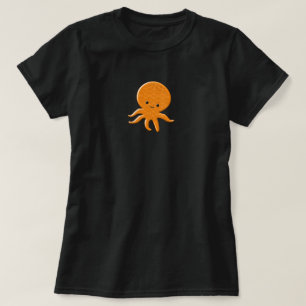 T-shirt Caricature de pieuvre brillante