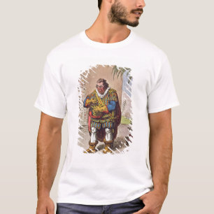 T-shirt Caricature de Pizarro contemplant