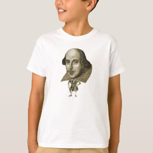 T-shirt Caricature de Shakespeare