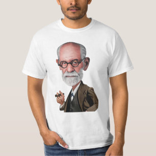 T-shirt Caricature de Sigmund Freud