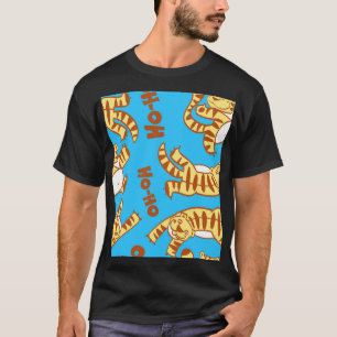 T-shirt Caricature De Tiger Cubs : Drôle Sans Seamless.