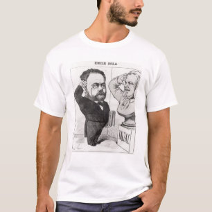 T-shirt Caricature d'Emile Zola