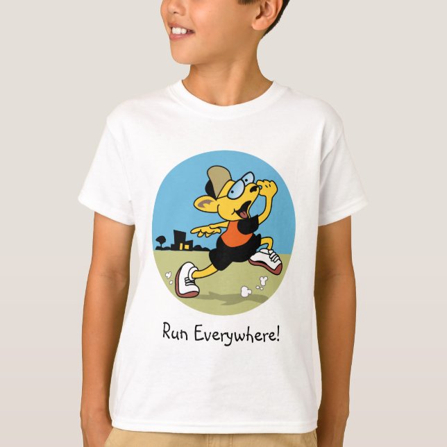 T-shirt caricature enfant (Devant)