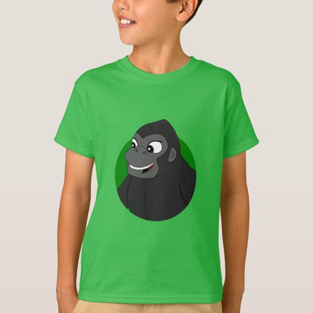 T-shirt caricature Gorilla (Devant)