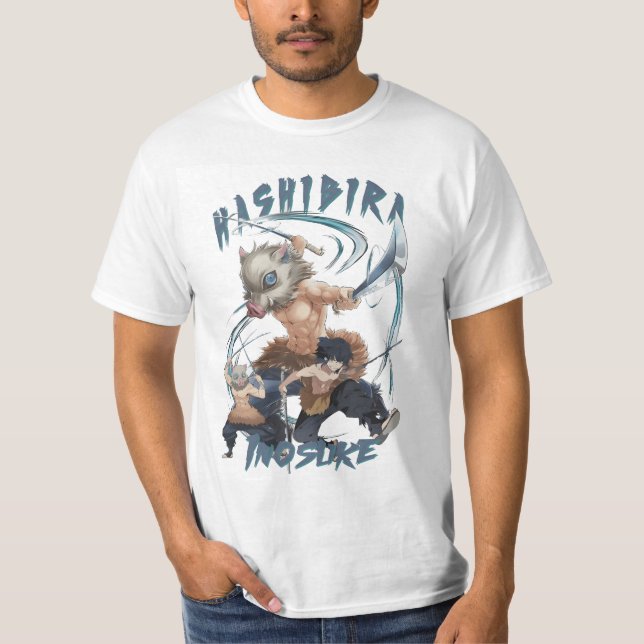 T-shirt Caricature Hashibira Inosuke (Devant)