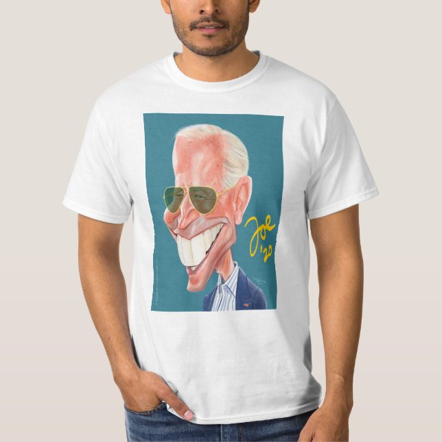 T-shirt caricature Joe Biden (Devant)