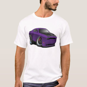 T-shirt Caricature moderne américaine de voiture à muscle 