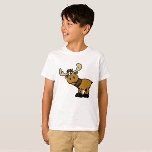 T-shirt Caricature Oie curieuse   choisir la couleur arriè