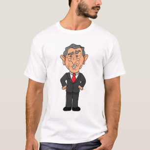 T-shirt Caricature politique amusante de George W Bush