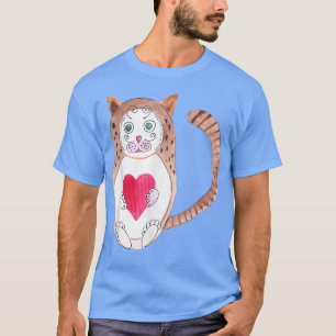 T-shirt Caricature russe Brown poupée de nidification de c