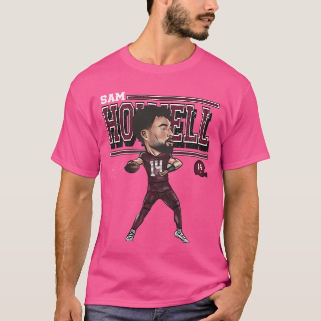 T-shirt Caricature Sam Howell (Devant)