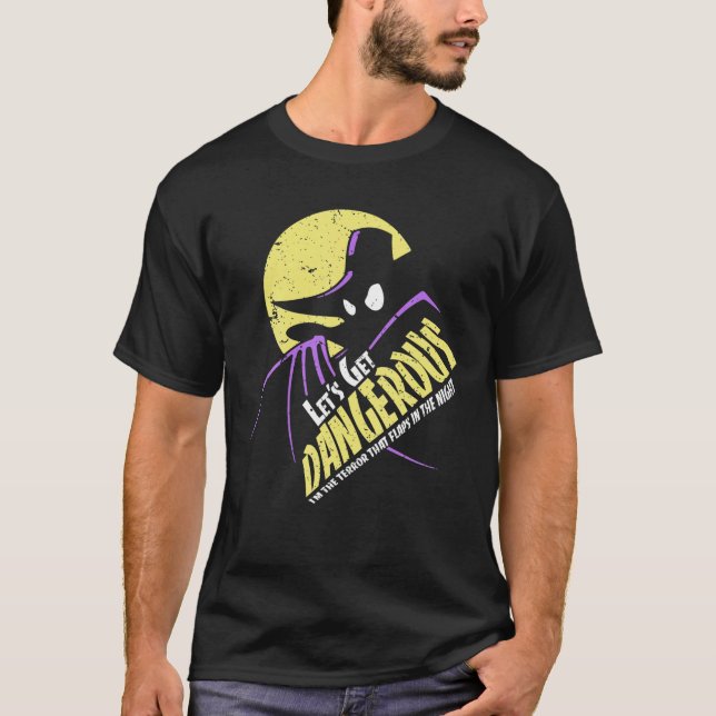 T-shirt Caricature Soyons dangereux Noir (Devant)