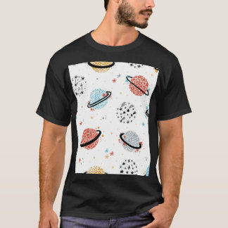 T-shirt Caricatures cosmiques : Merveilles spatiales Vinta