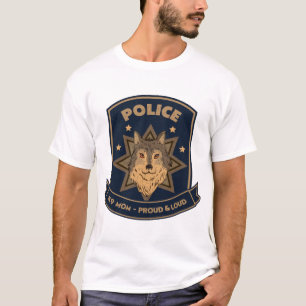 T-shirt Carlin Bouledogue Vivant le Rêve Américain Cadeau