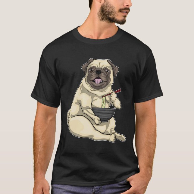 T-shirt Carlin Bowl Ramen (Devant)