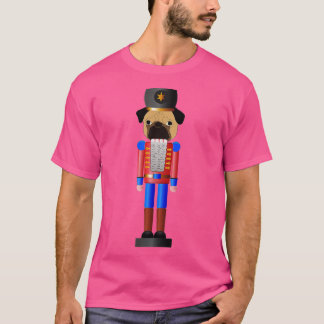 T-shirt Carlin Casse-Noisettes Animaux Soldat Chiens Lover