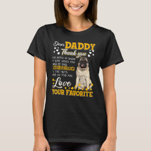 T-shirt Carlin Cher Papa Merci D'être Mon Papa