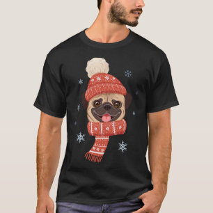T-shirt Carlin de Noël de Noël de Noël de ski vacances d'h