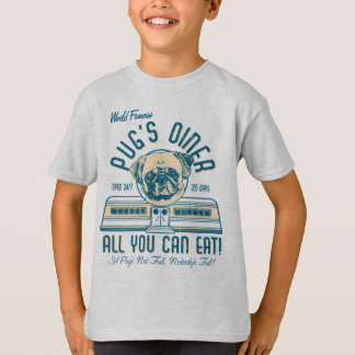T-shirt Carlin de style Vintage rétro Tee - shirts pour en