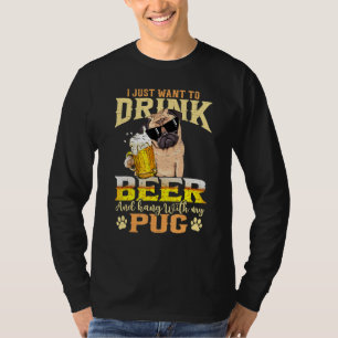 T-shirt Carlin Drôle Jour de la Bière Tee - shirts corresp