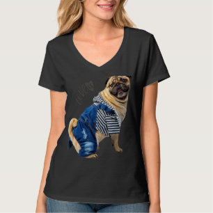T-shirt Carlin Femmes Hommes Carlin Maman Papa Vie Amour C