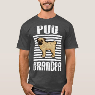 T-shirt Carlin Grand-Père Chiens Fiers
