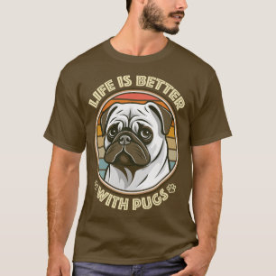 T-shirt Carlin Lover Life is Better with Carlins