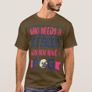 T-shirt Carlin Maman Valentines Jour Femme célibataire Mei