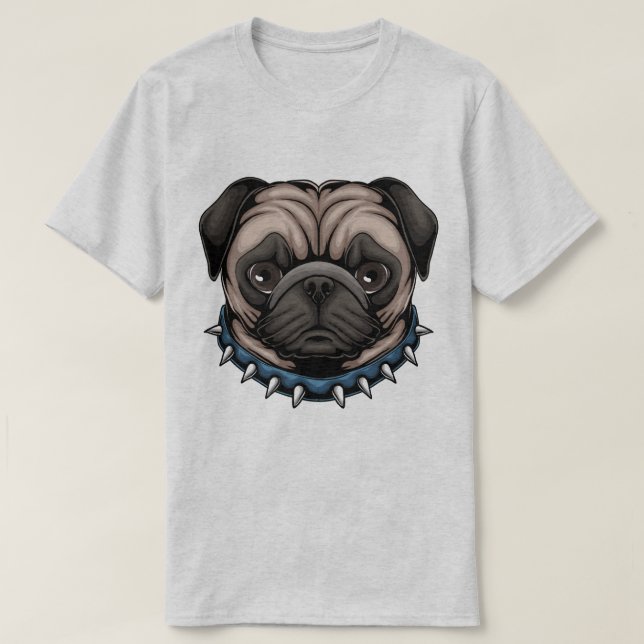 T-shirt Carlin mignon (Design devant)