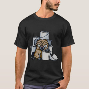 T-shirt Carlin naturellement grincheux avec la phrase "Goo