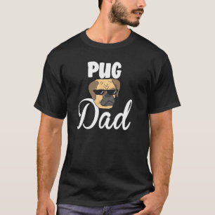 T-shirt Carlin Papa Chien race Carlins Père Animal Proprié