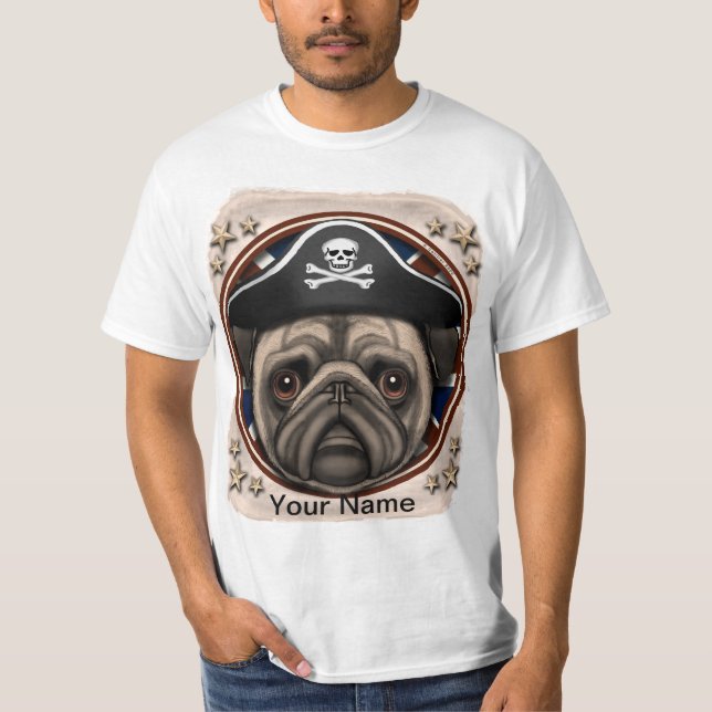 T-shirt Carlin pirate (Devant)