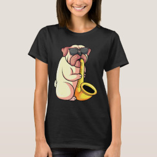 T-shirt Carlin Saxophoniste Musiciens saxophones Propriéta