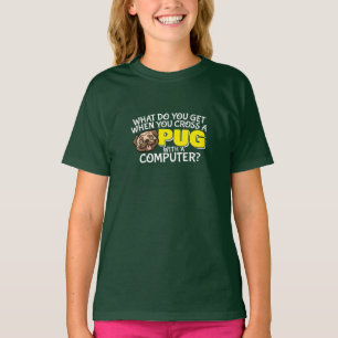 T-shirt Carlin - Traversez un Carlin avec un ordinateur