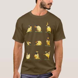 T-shirt Carlin Yoga Aquarelle