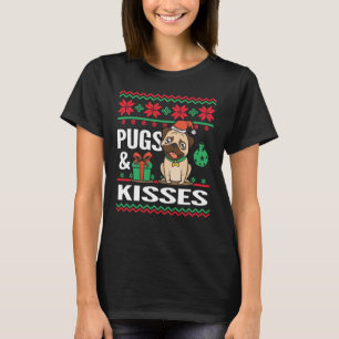 T-shirt Carlins et baisers Noël laid
