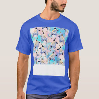 T-shirt Carlins et licornes