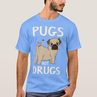 T-shirt Carlins pas drogues Cool nouveauté Amoureux des ch