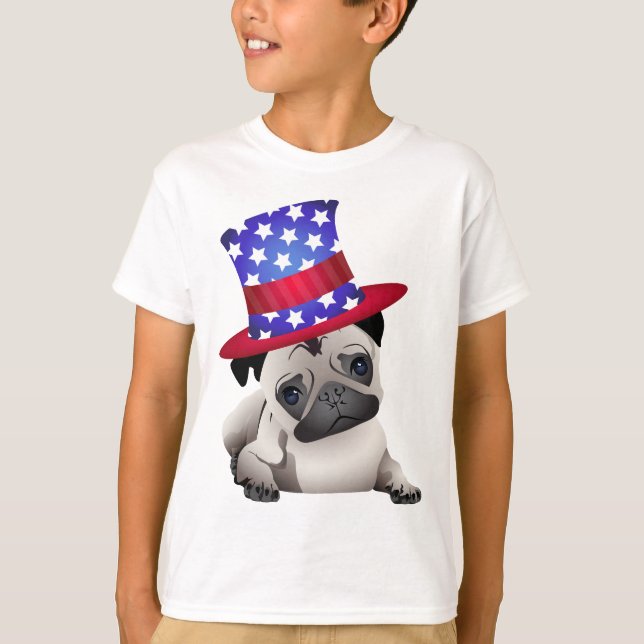 T-shirt Carlins patriotiques - Ajouter votre propre texte (Devant)